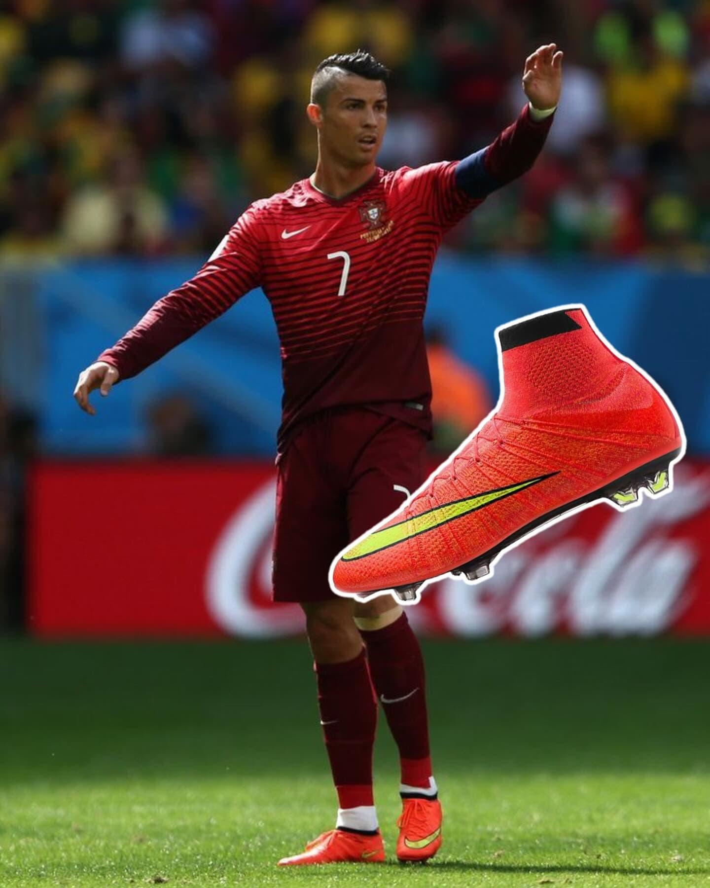 cr7 luciendo los misticos